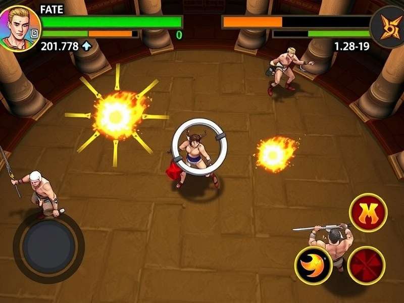 Power Ring Gladiator Gameplay Screenshot